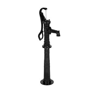 Pompa d'Acqua Manuale Antica in Ghisa, Altezza Massima di Sollevamento 20 ft, Connessione NPT 1 1/4, Base Rialzata - Product Image 1