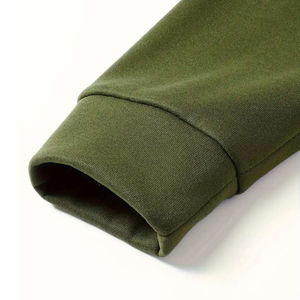 Nouveau design écologique, sweats à capuche zippés brodés en coton tricoté 100% respirant de haute qualité pour hommes, séchage rapide, adaptés au fitness - Product Image 3