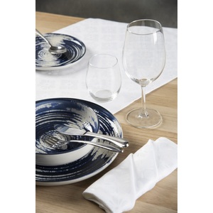 Assiettes à dessert en céramique Excelsa Ermes 20x2 cm bleues, lot de 6 - Product Image 3