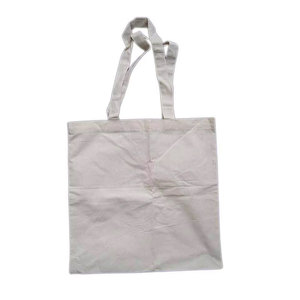 Durable Eco Friendly Canvas Tote <b>Bag</b> with 60cm <b>Long</b> Cotton Rope Handles Custom Color Options Natural Design Reusable Shopping - Product Image 1
