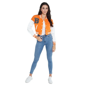 Chaqueta con Capucha de Béisbol Formal para Hombre, Personalizada, de Alta Calidad, Gruesa, Transpirable, para Otoño, con Cuello Alto, Estilo Varsity, Ecológica, OEM - Product Image 4