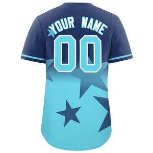 Venta al por Mayor de Camisetas de Béisbol Sublimadas con Diseño de Logotipo Personalizado - Product Image 3