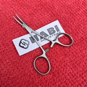 คีมคีบยุงแบบตรงและโค้ง รุ่น HABI.SF.511 ทำจากเหล็กกล้าไร้สนิม คุณภาพดี ขายดีที่สุด พร้อมด้ามจับตามหลักสรีรศาสตร์ ยี่ห้อ HABI - Product Image 3