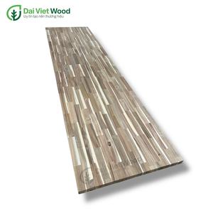 Meubles-lavabos de salle de bain en panneaux de bois contreplaqué Acacia, jointure à languettes, 1220 x 2440 x 18 mm - Product Image 2