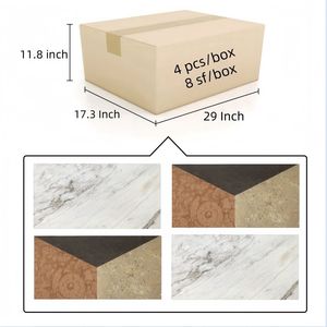 Piastrelle in Marmo Lucidato 12*24 con Taglio a Getto d'Acqua, Pietra Naturale in Bianco, Oro, Rosso e Grigio, 4 Colori per Decorazione di Pavimenti e Pareti - Product Image 3