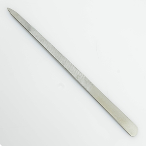 Lime à pédicure professionnelle double face en acier inoxydable, style classique, réutilisable, 7 pouces - Product Image 5