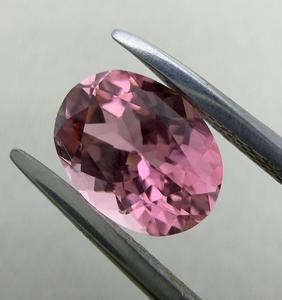 Pierre de tourmaline naturelle en vrac, véritable, rose, ovale, taille brillant, pour la fabrication de bijoux, bague, pendentif, cadeau de collection, pierres précieuses rares, Shamim Gems - Product Image 4