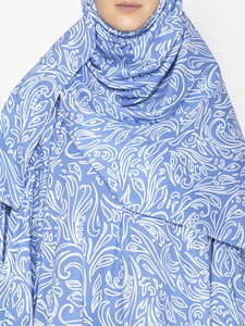 Offre Spéciale : Ensemble Abaya Traditionnel Musulman 3 Pièces à Imprimé Floral et Appliqués – Vente en Gros de Jalabiyas Légères - Product Image 5