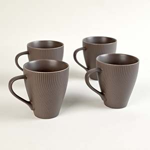 ชุดแก้วกาแฟเซรามิกเนื้อกระดูกไชน่าลายซีดาร์ 4 ใบ ดีไซน์ใหม่ คอลเลคชั่นเนื้อกระดูกไชน่าใหม่ - Product Image 4