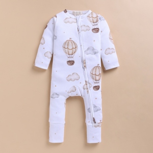 ชุดซิปผ้าไผ่ออร์แกนิกคุณภาพพรีเมียมผสมอีลาสเทน - บอลลูนป๊อป - Product Image 1