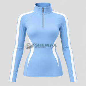 Camisetas interiores para equitación hechas a medida con tela elástica cómoda, costuras de calidad y marca personalizada para venta al por mayor. - Product Image 1