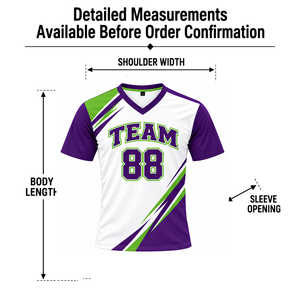 Maillot de baseball unisexe à col en V, manches courtes, impression sublimée, évacuation de l'humidité, 100% polyester, design personnalisé pour équipe adulte unisexe - Product Image 1