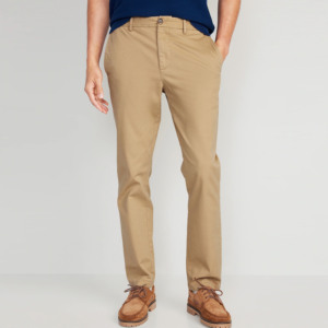 Pantalon de costume pour hommes, à la mode, coupe slim, motif droit, confortable, vêtements décontractés, tissu Oxford, pantalon habillé pour garçons - Product Image 1