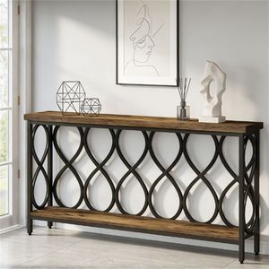 Consolle Elegante con Vano Portaoggetti per Divano, Ingresso o Soggiorno - Product Image 3