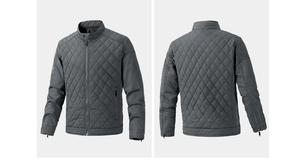 Autumn/Winter Men's Fashion Warm Quilted Reversible <b>Jacket</b> with Stand Collar - Product Image 4