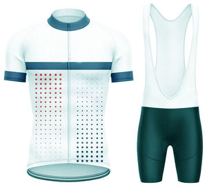 Ensemble de cyclisme personnalisé de qualité supérieure pour hommes, taille plus, vêtements d'équipe sublimés, légers, ensemble de vêtements de cyclisme pour hommes taille plus pour la course - Product Image 1