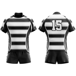 Camiseta de Rugby Personalizada ARTIZ INTERNATIONAL al por Mayor, Impresión por Sublimación 3D de Alta Calidad, Ligera, Transpirable, Cuello Redondo - Product Image 4