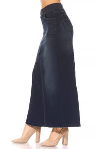 Long Denim Jeans Skirts for Girls and Women - Product Image 3