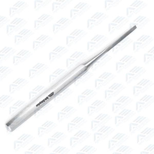 Osteótomo ortopédico recto de acero inoxidable con mango, 5.5 pulgadas, 19 mm, marca Hoke - Product Image 5