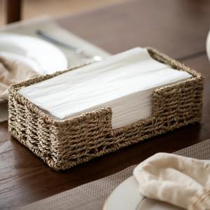 Cesta Porta Servilletas de Seagrass Hecha a Mano, Cesta de Almacenamiento Ecológica al por Mayor, Hecha en Vietnam - Product Image 3