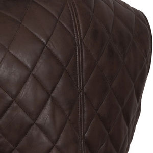 Chaleco de Cuero para Mujer, Informal, Transpirable, Cálido para Invierno, con Cierre, Precio Razonable, Alta Calidad, Pakistán - Product Image 4