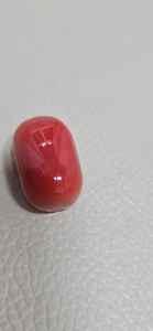 Gema de Coral Rojo, Forma Ovalada, Color Oscuro, Mejor Calidad para Joyería, Anillo de Diseño Superior, Gema Suelta - Product Image 2