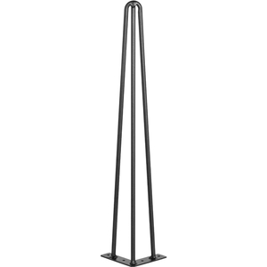 Hairpin Furniture <b>Legs</b> for DIY Desk Coffee Dining <b>Table</b> 20 inch Set of 4 Heavy Duty 3 Rod Metal <b>Table</b> <b>Legs</b> EDPTBL017 - Product Image 3