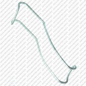 Écarteur chirurgical en métal argenté à pointes émoussées, conception auto-serrante, pour dermatologie et chirurgie plastique, instrument de classe I - Product Image 2