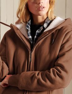 Women's Sherpa Fleece <b>Hoodie</b> Warm <b>Teddy</b> Pullover Winter Sweatshirt Ladies Plush Sherpa <b>Hoodie</b> Soft Fuzzy Fleece Winter Pullover - Product Image 5