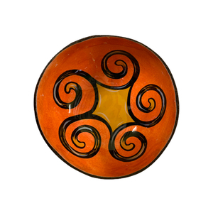 Juego de cuencos de coco de cerámica ecológicos de alta calidad, bandeja de plato de madera de diseño moderno y ligero, el mejor precio hecho en Vietnam para alimentos - Product Image 3