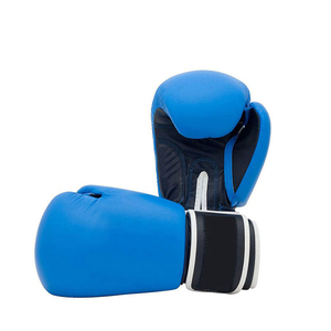 Nouveaux gants de boxe en cuir noir à prix de gros, impression de logo personnalisée, gants de boxe - Product Image 2