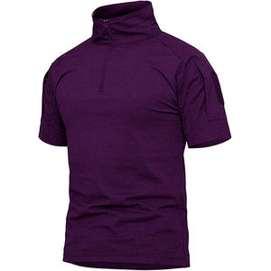 Chemises décontractées pour hommes à prix d'usine en gros – Qualité supérieure, vente chaude, séchage rapide, manches courtes, style uni, pour l'extérieur et le travail en hiver - Product Image 3