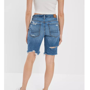 Shorts en jean personnalisés de haute qualité pour femmes grandes tailles, style Y2K léger, décontracté et sexy - pour l'été - Product Image 3