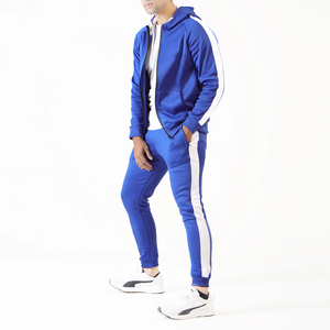 Survêtement à capuche en coton personnalisé avec logo de fraternité pour hommes, décontracté, hiver, athlétique, fermeture éclair intégrale, entraînement et jogging - Product Image 3
