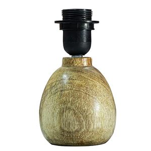 Handcrafted Wooden <b>Table</b> Lamp <b>Rustic</b> <b>Bedside</b> Desk Light Farmhouse Home Decor - Product Image 2