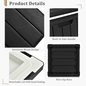 Scatola di raffreddamento da Patio 3 in 1 10 galloni per cubetti di ghiaccio con manico e sgabello-mobili da esterno multifunzionali - Product Image 5