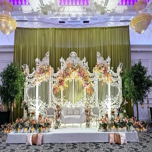 Escenario de Boda de Elegancia Cachemira para Bodas en Interiores, Material de Plástico Reforzado con Fibra - Product Image 1