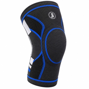 Conception de compression flexible pour le sport, genouillère professionnelle, équipement de soutien du genou, matériau élastique léger et confortable - Product Image 2