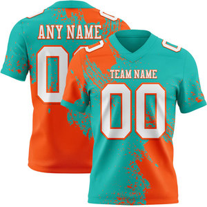 Jersey de Fútbol Americano con Diseño Personalizado de Última Moda a Precio de Mayoreo, Jersey de Fútbol Americano Sublimado Personalizado de Primera Calidad - Product Image 1