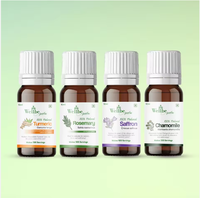 Kit de Salud Mental con 4 Botellas de Hierbas de 10 ml – Bienestar Emocional, Alivio del Estrés, Apoyo para la Ansiedad, Equilibrio del Estado de Ánimo