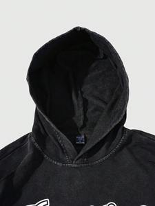 เสื้อฮู้ดดี้โอเวอร์ไซส์สำหรับผู้ชาย เสื้อผ้าออกกำลังกาย สตรีทแวร์ เสื้อผ้าลำลอง เนื้อผ้าหนา เสื้อฮู้ดดี้แบบสวมหัว พรีเมียม ใส่สบายในฤดูหนาว - Product Image 2