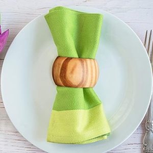 Juego de Anillos para Servilletas de Madera Natural, Precio Accesible, Anillos Hechos a Mano para Servilletas, para Mesa de Comedor, Bodas, Fiestas y Decoración del Hogar - Product Image 5