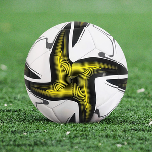 Professional Football <b>Soccer</b> Ball Official Size 5 PVC Material Outdoor Team Match Game Machine Sewing Training Football - Product Image 3