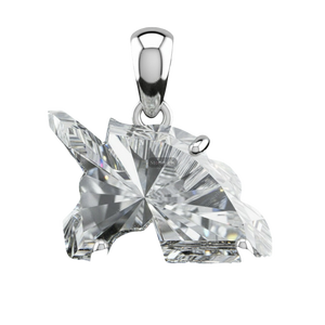 เพชรแล็บรูปยูนิคอร์นสีสันสดใส รับรองโดย IGI เกรด F VVS VS ขนาด 0.5CT-1.5CT ผลิตด้วยวิธี CVD HPHT เพชรสังเคราะห์แบบเม็ดเดี่ยว ขายส่งจากอินเดีย - Product Image 1