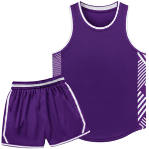 Ensemble maillot et short de basketball en mesh pour femme, séchage rapide, uniforme d'équipe, tenue d'entraînement sportive sans manches pour femme - Product Image 1