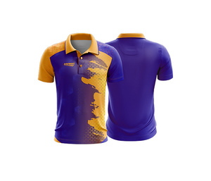 Premium Dry Fit Polo Shirt Full Sublimation Custom Durable Stitching for Men Women Youth Quick-Dry Dry-Fit Active - Product Image 4