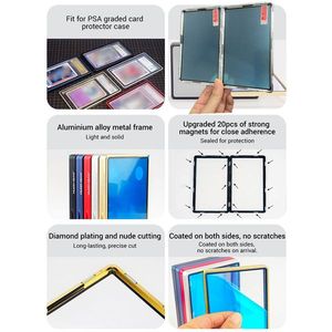 Protecteur magnétique de dalles métalliques pour cartes graduées PSA CGC Mallette à outils empilable et résistante aux rayures - Product Image 2