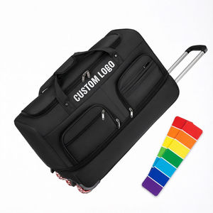 Bolsa de Viaje con Ruedas, Bolsa de Equipaje con Ruedas de Gran Capacidad con Asa Retráctil y Múltiples Compartimentos para Viajes - Product Image 1