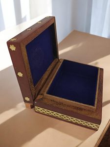 Handmade Wooden Jewelry <b>Box</b> Decorative Multipurpose Organizer For Rings Bracelets And <b>Earrings</b> By AALIYAN IMPEX - Product Image 6