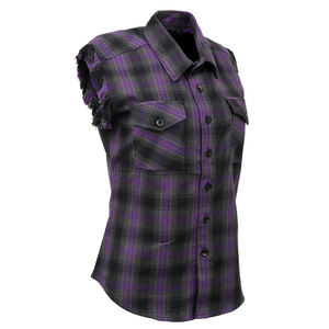 Chemises en flanelle pour adultes, style boutonné, deux poches, coton et polyester, style streetwear, chemises en flanelle à carreaux pour hommes - Product Image 3